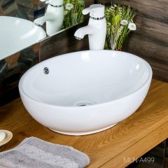 Раковина MELANA MLN-A499 в Менделеевске - mendeleevsk.mebel24.online | фото