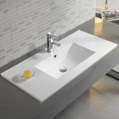 Раковина MELANA MLN-E90 (9090E) в Менделеевске - mendeleevsk.mebel24.online | фото