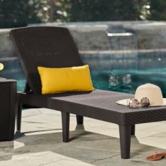Шезлонг Джайпур (Jaipur Sun lounger) виски-коричневый в Менделеевске - mendeleevsk.mebel24.online | фото 3
