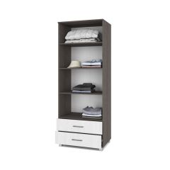ЕВА Шкаф 2-х дверный Е23 в Менделеевске - mendeleevsk.mebel24.online | фото 2