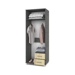 ЕВА Шкаф 2-х дверный Е24 в Менделеевске - mendeleevsk.mebel24.online | фото 8