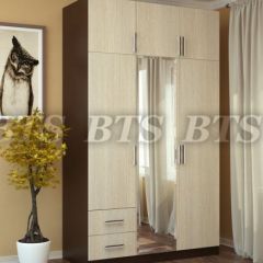 Шкаф 3-х створчатый с ящиками в Менделеевске - mendeleevsk.mebel24.online | фото