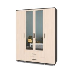 ЕВА Шкаф 4-х дверный Е43 в Менделеевске - mendeleevsk.mebel24.online | фото 3