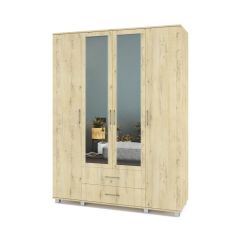 ЕВА Шкаф 4-х дверный Е43 в Менделеевске - mendeleevsk.mebel24.online | фото 5
