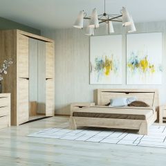 Шкаф 4х створчатый ВЕРСАЛЬ-5 секция №16 в Менделеевске - mendeleevsk.mebel24.online | фото 3