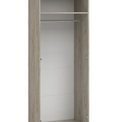 Шкаф Эмма (Дуб Крафт серый/белый) в Менделеевске - mendeleevsk.mebel24.online | фото 2