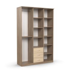 Шкаф комбинированный Дуэт Люкс с зеркалом в Менделеевске - mendeleevsk.mebel24.online | фото 9