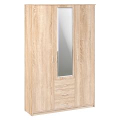 Шкаф комбинированный Дуэт Люкс с зеркалом в Менделеевске - mendeleevsk.mebel24.online | фото 4