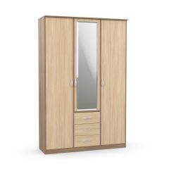Шкаф комбинированный Дуэт Люкс с зеркалом в Менделеевске - mendeleevsk.mebel24.online | фото 8