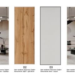 Шкаф-купе 1400 серии SOFT D6+D6+B2+PL3 (2 ящика+2штанги) профиль «Капучино» в Менделеевске - mendeleevsk.mebel24.online | фото 9