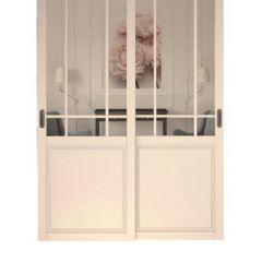 Шкаф-купе 1500 серии NEW CLASSIC K3+K3+B2+PL1 (2 ящика+1 штанга) профиль «Капучино» в Менделеевске - mendeleevsk.mebel24.online | фото 14