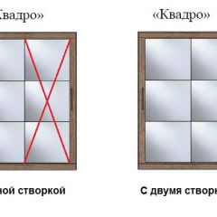 Шкаф-купе №19 Серия 3 Квадро (1500) Ясень Анкор светлый в Менделеевске - mendeleevsk.mebel24.online | фото 3