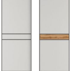 Шкаф-купе 2100 серии SOFT D4+D4+D4+B22+PL1 (по 2 ящика лев/прав+1штанга) профиль «Графит» в Менделеевске - mendeleevsk.mebel24.online | фото 10