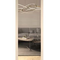 Шкаф-купе 2150 серии NEW CLASSIC K4+K4+K4+B22+PL4(по 2 ящика лев/прав+F обр.штанга) профиль «Капучино» в Менделеевске - mendeleevsk.mebel24.online | фото 8