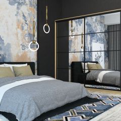 Шкаф-купе Лофт 2400 Шк24-47 (Дуб Сонома) в Менделеевске - mendeleevsk.mebel24.online | фото 11