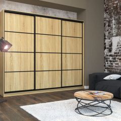 Шкаф-купе Лофт 3000 Шк30-60 (Дуб Сонома) в Менделеевске - mendeleevsk.mebel24.online | фото 7