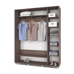 РОЛАНД Шкаф-купе Шимо темный (450*1800) Р481 в Менделеевске - mendeleevsk.mebel24.online | фото 2