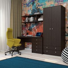 Шкаф Нина (М6) Венге в Менделеевске - mendeleevsk.mebel24.online | фото