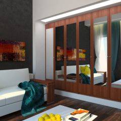 Шкаф распашкой Оксана 1200 (ЛДСП 1 кат.) в Менделеевске - mendeleevsk.mebel24.online | фото 10
