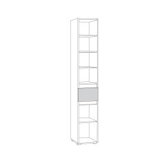 Шкаф с ящиком 13.202 Сидней в Менделеевске - mendeleevsk.mebel24.online | фото 2