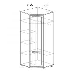 Шкаф угловой №243 Белла в Менделеевске - mendeleevsk.mebel24.online | фото 2