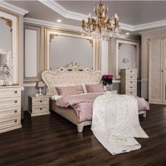 Спальня Афина 3-х ств. шкаф (Крем корень) в Менделеевске - mendeleevsk.mebel24.online | фото