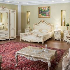 Спальный гарнитур Мона Лиза (крем) 1800 в Менделеевске - mendeleevsk.mebel24.online | фото