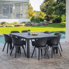 Стол раскладной Джули (Julie Double table 2 configurations) Графит в Менделеевске - mendeleevsk.mebel24.online | фото 7