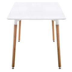 Стол деревянный Table 110 white / wood в Менделеевске - mendeleevsk.mebel24.online | фото 4