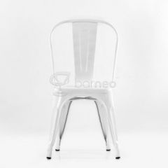 Стул Barneo N-240 Tolix (RAL9003 Белый) в Менделеевске - mendeleevsk.mebel24.online | фото 2