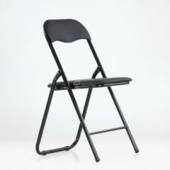 Стул Barneo N-297 Joker (черная кокожа) в Менделеевске - mendeleevsk.mebel24.online | фото 3