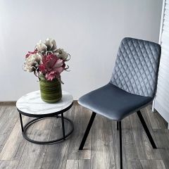 Стул DAIQUIRI BLUVEL-06 BLUE, велюр М-City в Менделеевске - mendeleevsk.mebel24.online | фото 3