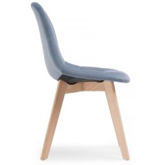 Стул деревянный Filip blue / wood в Менделеевске - mendeleevsk.mebel24.online | фото 3