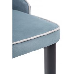 Стул на металлокаркасе Kora 1 light blue / white / black в Менделеевске - mendeleevsk.mebel24.online | фото 7