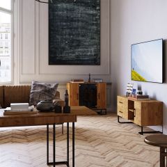 Тумба под ТВ ЛОФТ в Менделеевске - mendeleevsk.mebel24.online | фото 2
