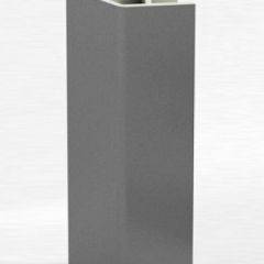 Угловое соединение для цоколя 135 гр. h150 мм (Алюминий, Белый, Черный, Сономаый) в Менделеевске - mendeleevsk.mebel24.online | фото 1
