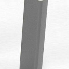 Торцевая заглушка для цоколя h150 мм Цвет Алюминий (Алюминий, Белый, Черный, Сонома) в Менделеевске - mendeleevsk.mebel24.online | фото