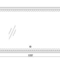Зеркало Dream 120 alum с подсветкой Sansa (SD1025Z) в Менделеевске - mendeleevsk.mebel24.online | фото 7