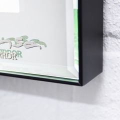 Зеркало Even 90 black с подсветкой Sansa (SE1056Z) в Менделеевске - mendeleevsk.mebel24.online | фото 3