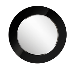 Зеркало круглое черный (РМ/02) в Менделеевске - mendeleevsk.mebel24.online | фото