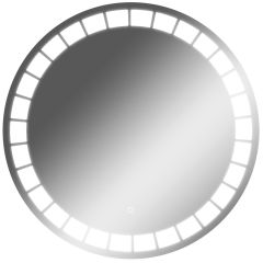 Зеркало Маскат 700х700 с подсветкой Домино (GL7057Z) в Менделеевске - mendeleevsk.mebel24.online | фото