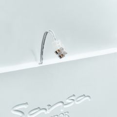 Зеркало Moon 72 white с подсветкой Sansa (SMo1046Z) в Менделеевске - mendeleevsk.mebel24.online | фото 5