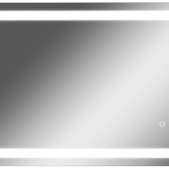 Зеркало Прага 800х550 с подсветкой Домино (GL7021Z) в Менделеевске - mendeleevsk.mebel24.online | фото