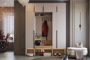 БАСКО Прихожая К9 (кашемир) в Менделеевске - mendeleevsk.mebel24.online | фото 2