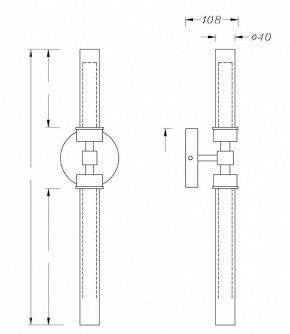 Бра Maytoni Stelo MOD116WL-L7B3K в Менделеевске - mendeleevsk.mebel24.online | фото 3