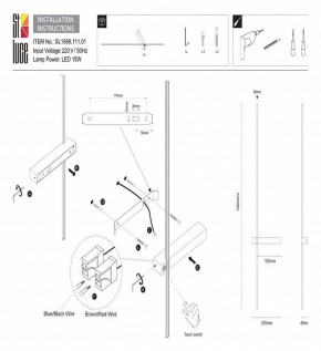 Бра ST-Luce Astente SL1589.111.01 в Менделеевске - mendeleevsk.mebel24.online | фото 4