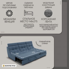 Диван Монако-2 (ППУ) в Менделеевске - mendeleevsk.mebel24.online | фото 3
