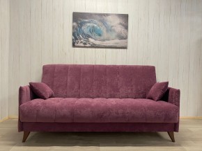 Диван Престиж-3 (НПБ) велюр Sensey grape в Менделеевске - mendeleevsk.mebel24.online | фото