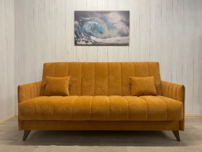 Диван Престиж-3 (НПБ) велюр Sensey terracotta в Менделеевске - mendeleevsk.mebel24.online | фото 2