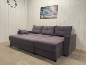 Диван угловой Комфорт-3 (НПБ+МДФ) велюр Monaco 8 в Менделеевске - mendeleevsk.mebel24.online | фото 2